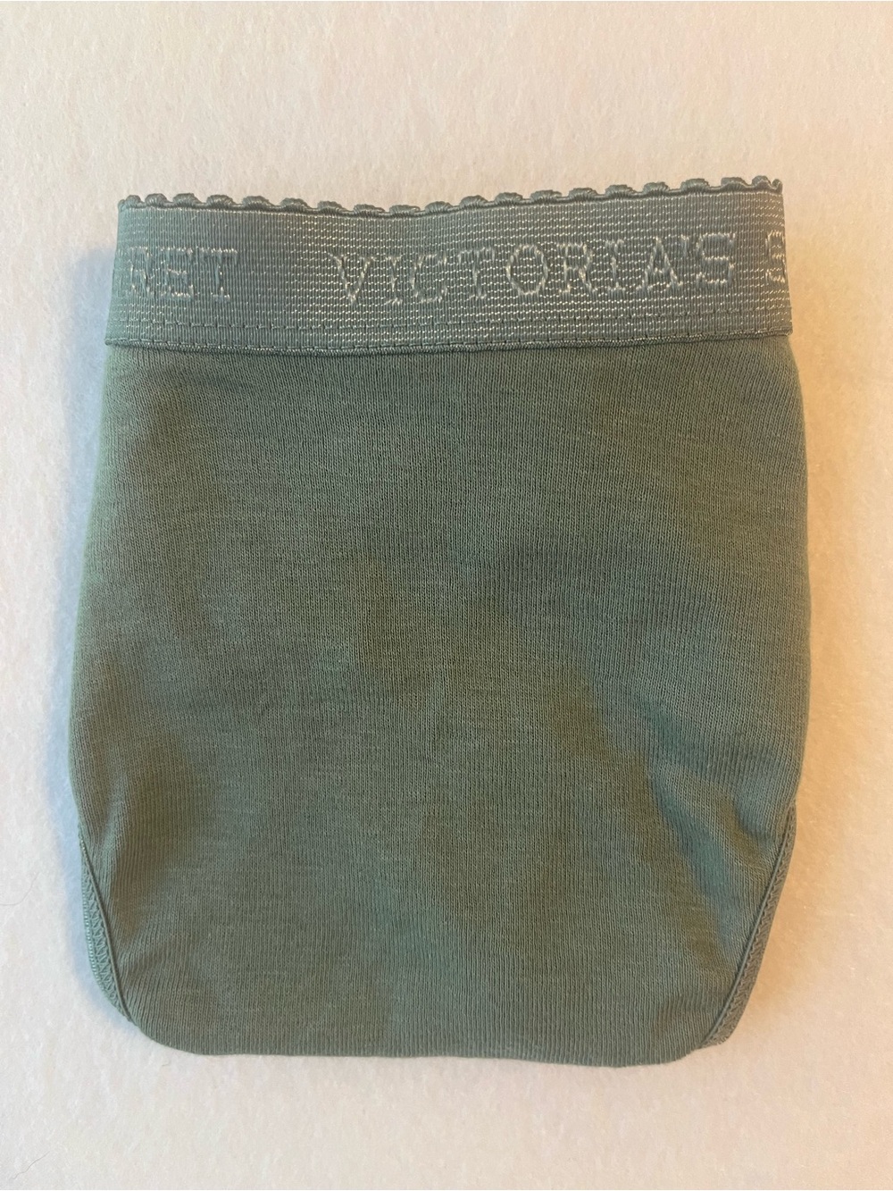 Victoria's Secret Olive Green Cotton Thong - Picture 6 of 6